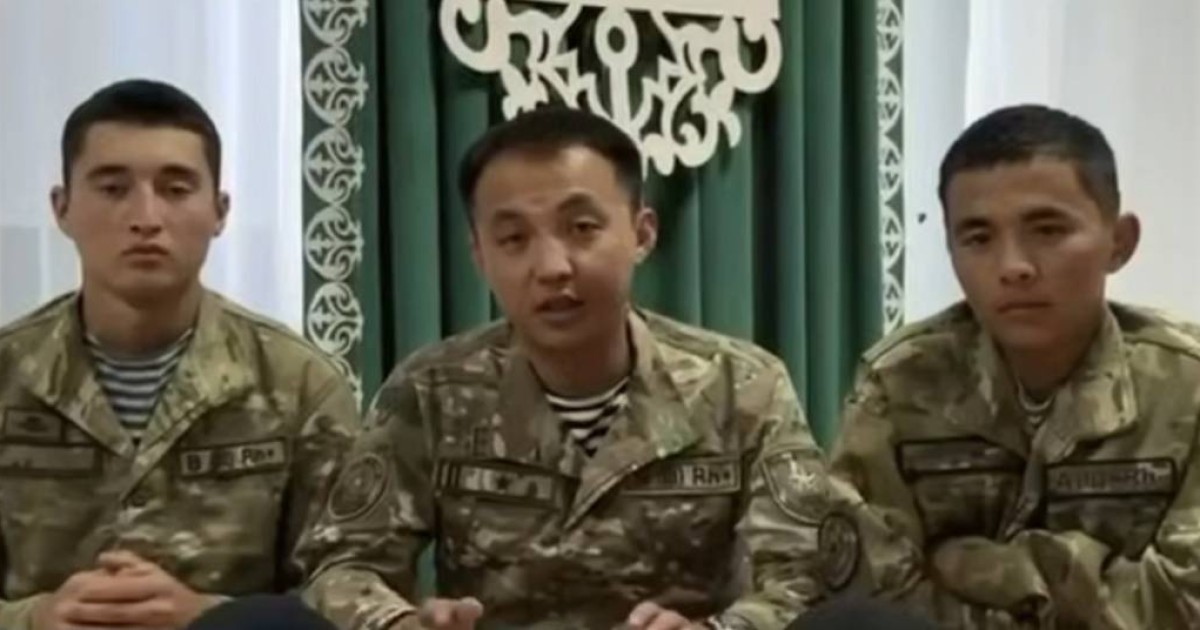 Каспийдегі қайғылы оқиғадан кейін екі әскери видеоүндеу жасады
