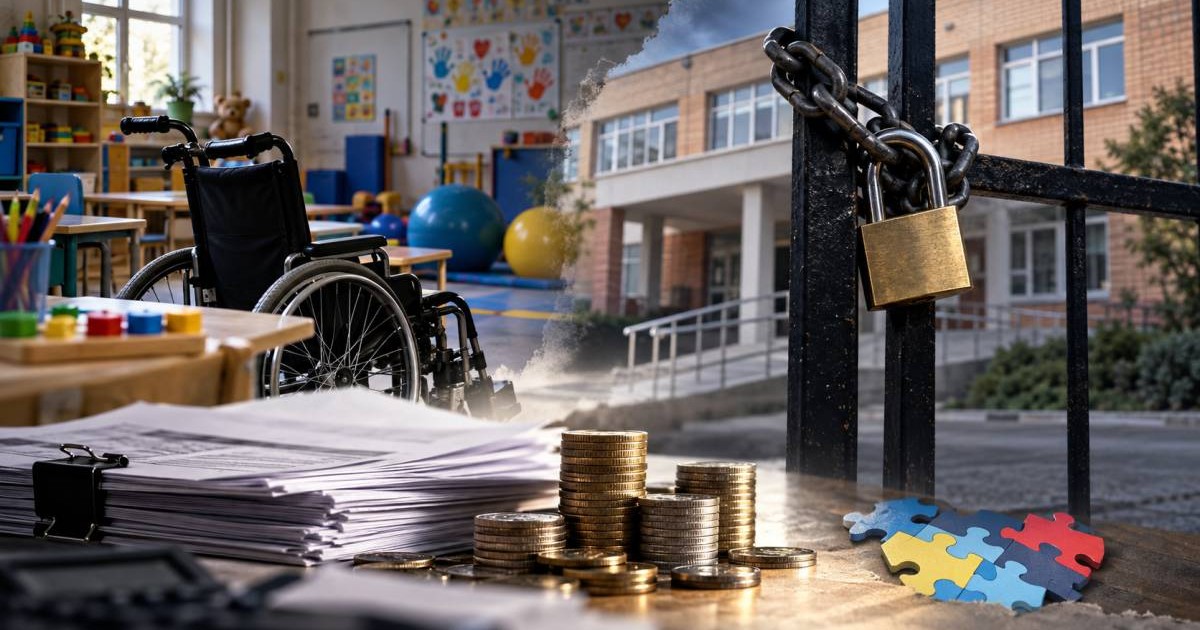 Алматыда ерекше балаларды оқытатын мектепте бір топ бала тегін білім алудан қағылуы мүмкін
