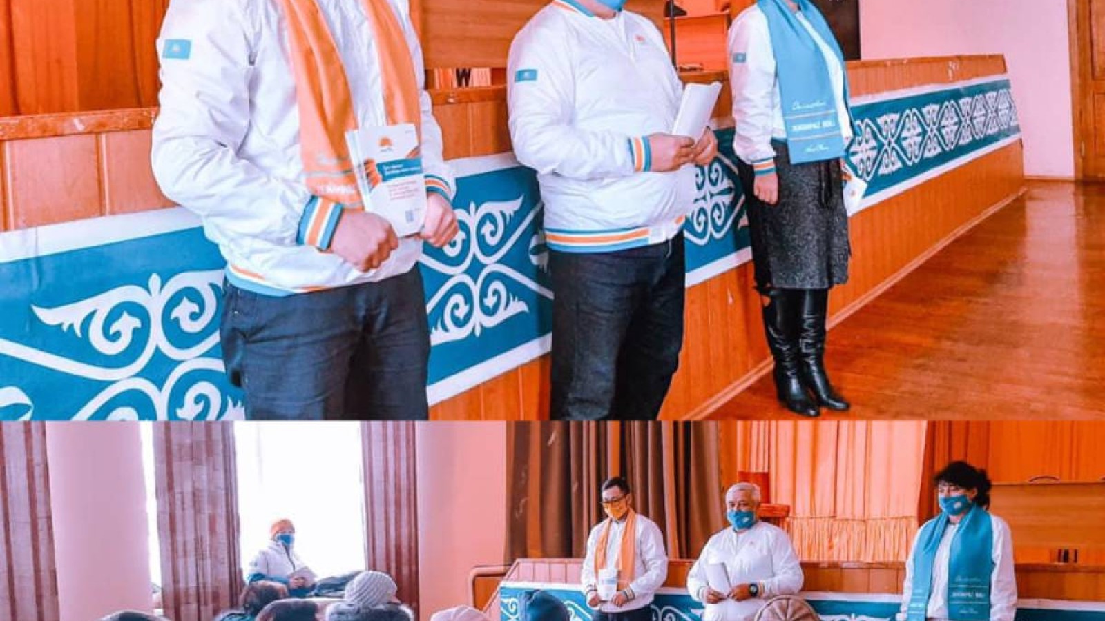 Раевка ауылындағы кездесу.