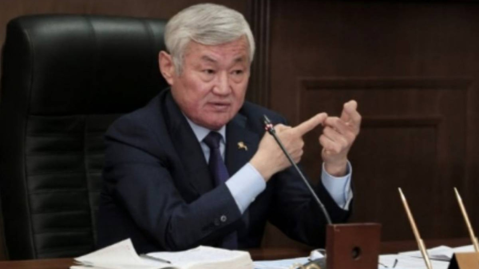 Сапарбаев бес баланың қазасына байланысты мәлімдеме жасады.