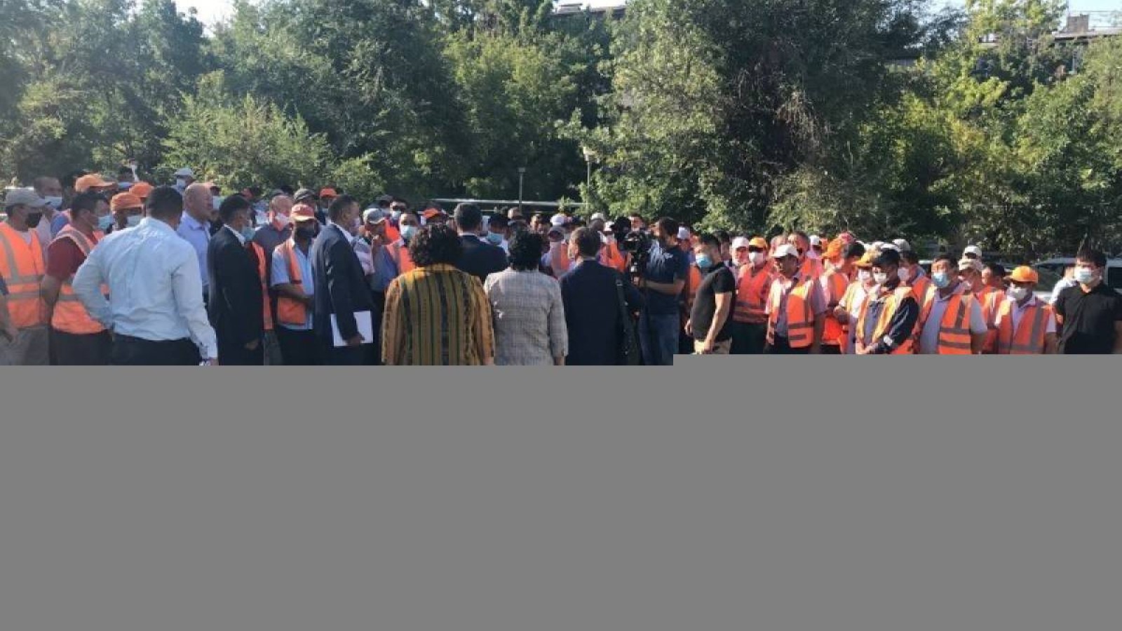 Маңғыстауда жұмысшылар тағы да митингке шықты.