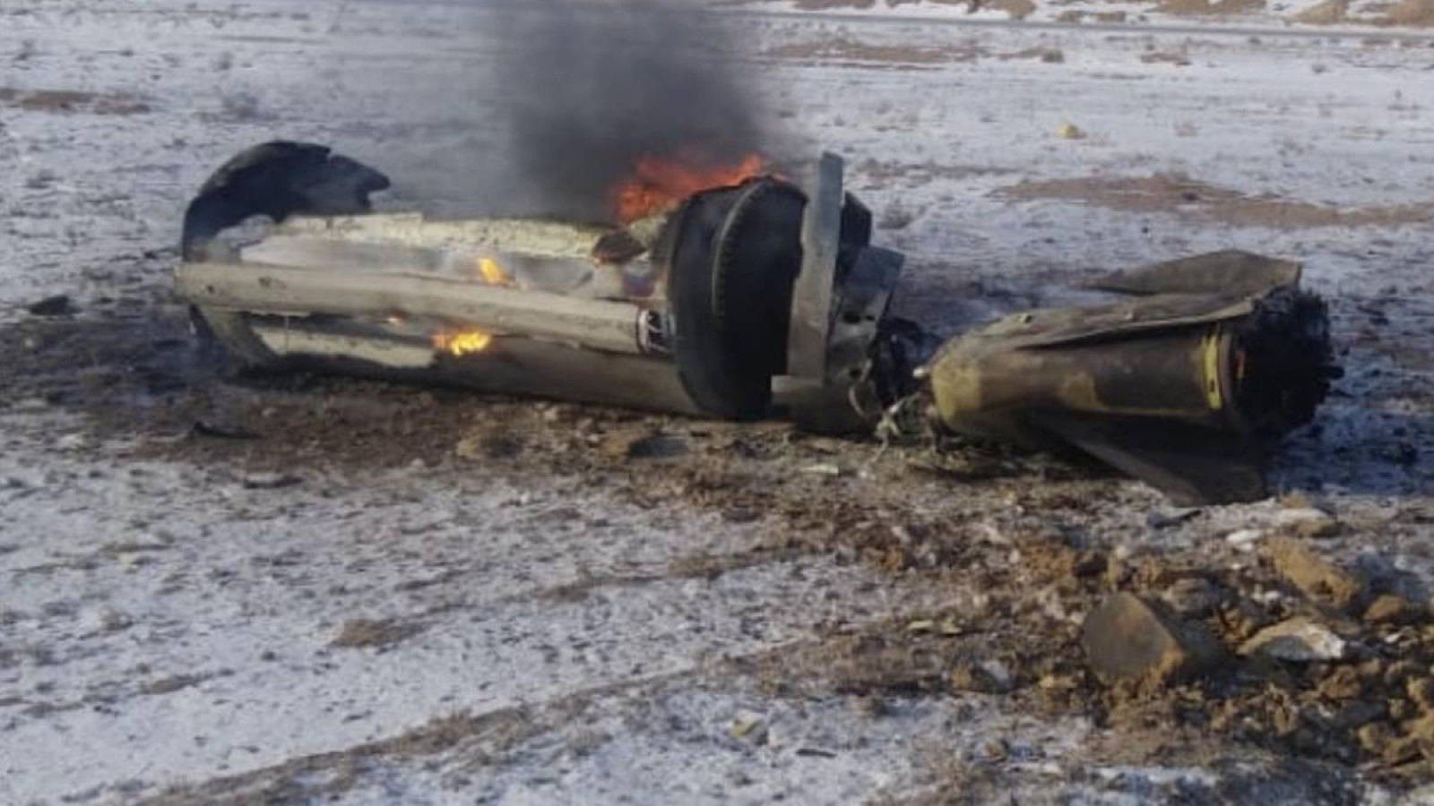 Ақтөбеде құлаған зымыран сынығы Ресейдікі — министрлік.