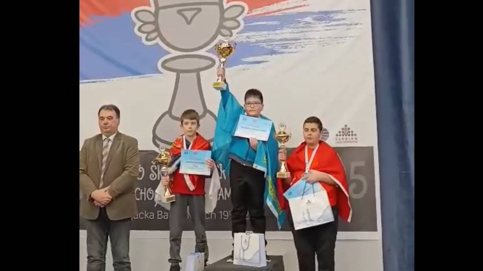 Елордалық  оқушы шахматтан әлем чемпионы атанды.