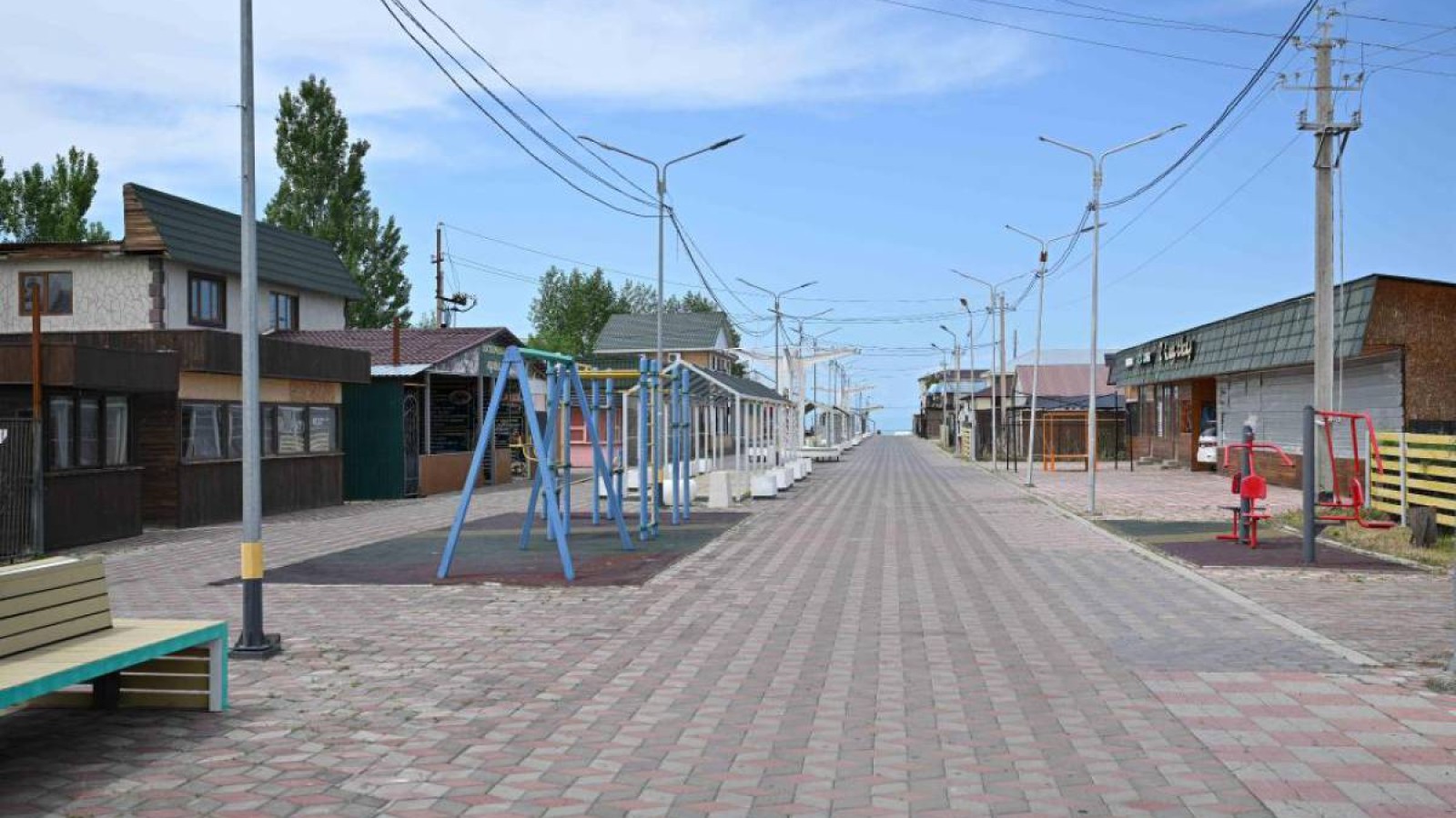 Алакөл жағалауында жаңа қоғамдық кеңістік салынады.