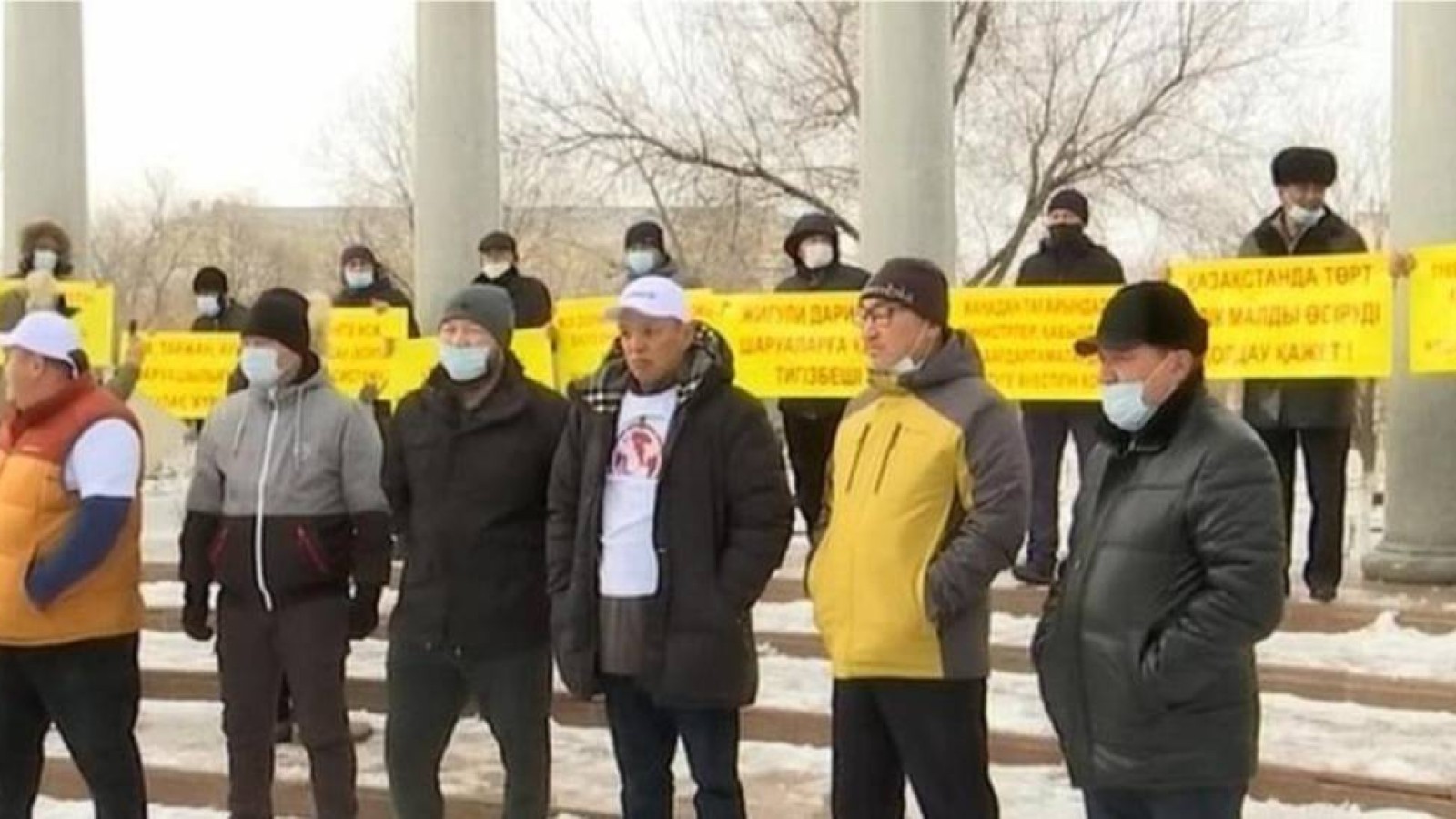 Ақтөбеде бір топ шаруа ауыл шаруашылығы министрлігінің ұлттық жобасына қарсы шықты.