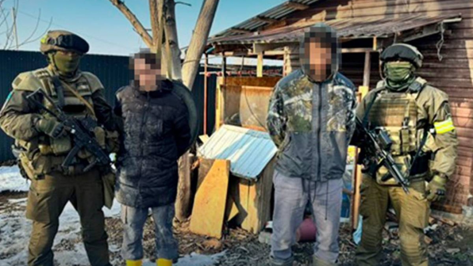 ҰҚК арнайы қызметі Алматы маңында екі шетелдікті ұстады.