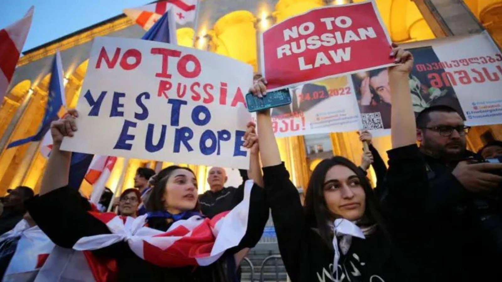 Грузияда «Шетел агенттері туралы» жаңа заң қабылданды.