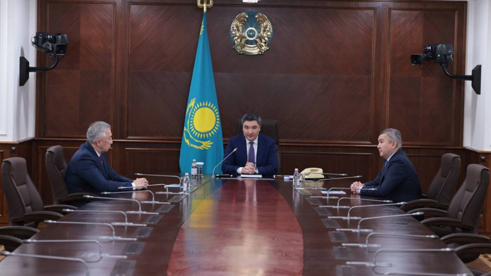 Олжас Бектенов ұлттық экономика министрін таныстырды.