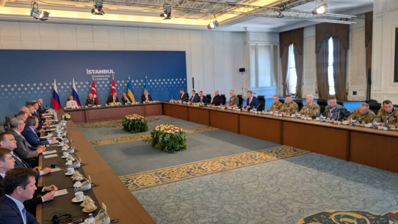 Стамбулда Украина мен Ресей арасындағы келіссөздердің жалғасы басталды.