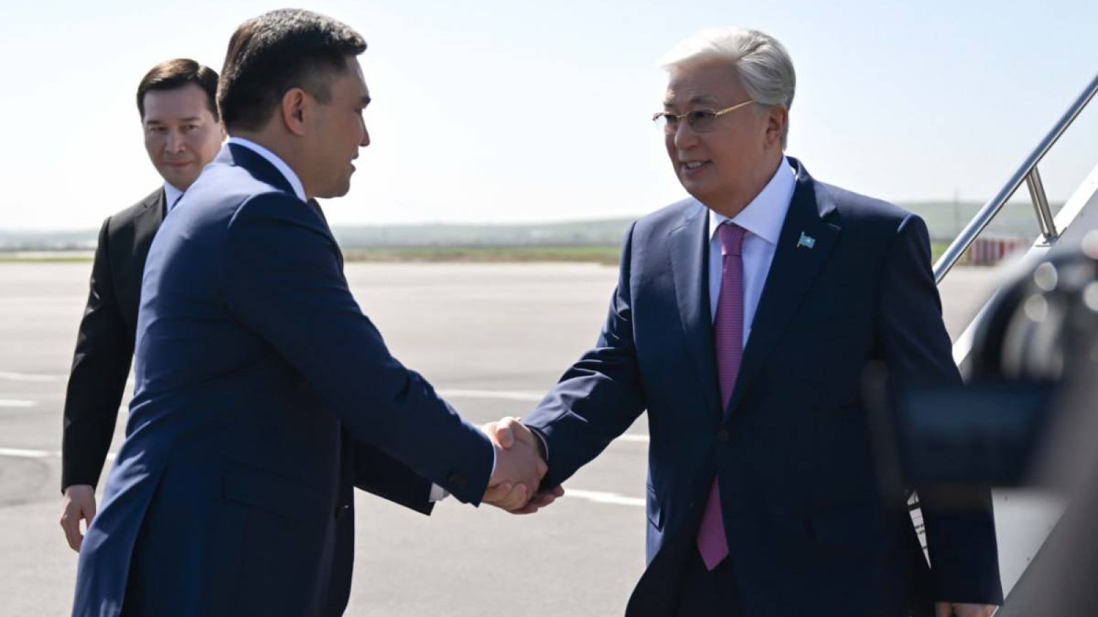 Президент Қасым-Жомарт Тоқаев Шымкент қаласына келді.