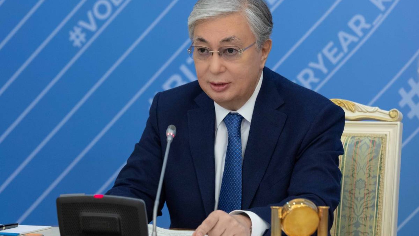 ПРЕЗИДЕНТ ҚАЗАҚ ЕЛІНІҢ ЖАҢА ТАРИХЫ ӘЛІ ЖАЗЫЛМАҒАНЫН АЙТТЫ.