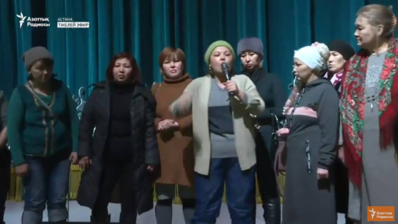 Алматы мен Астанада бір топ ана президент пен үкіметке талап қойды (видео).