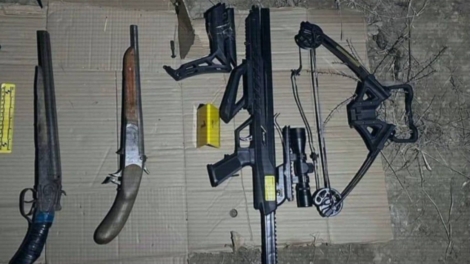 Қаңтар оқиғасында жоғалған қарулар табылды.