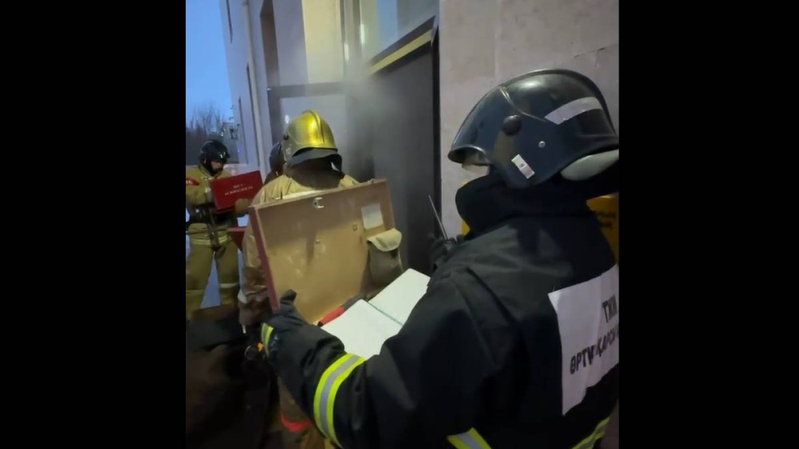 Көкшетауда кітапхана өртенді.