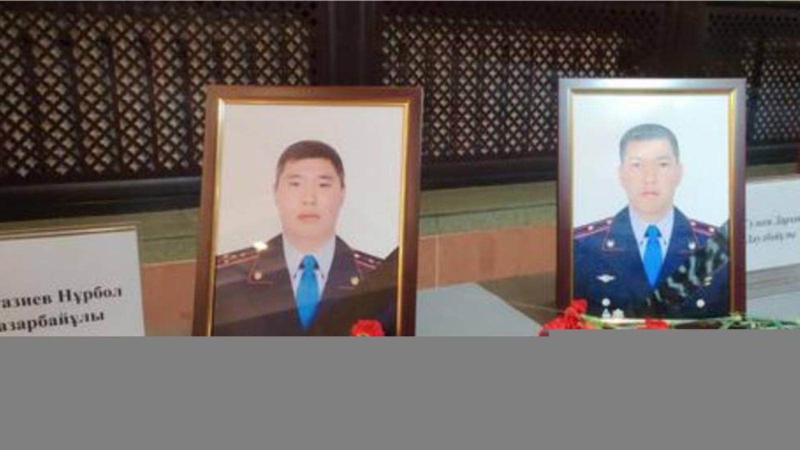 Тұрғымбаев Алматыда қаза болған полицейлер туралы жазды.