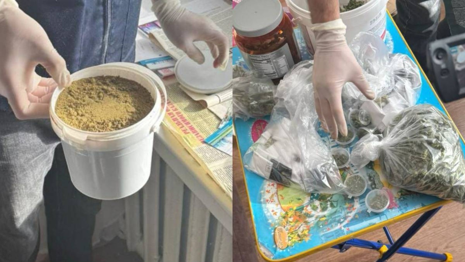 Қарағандыда есірткі саудасымен айналысқандар ұсталды.