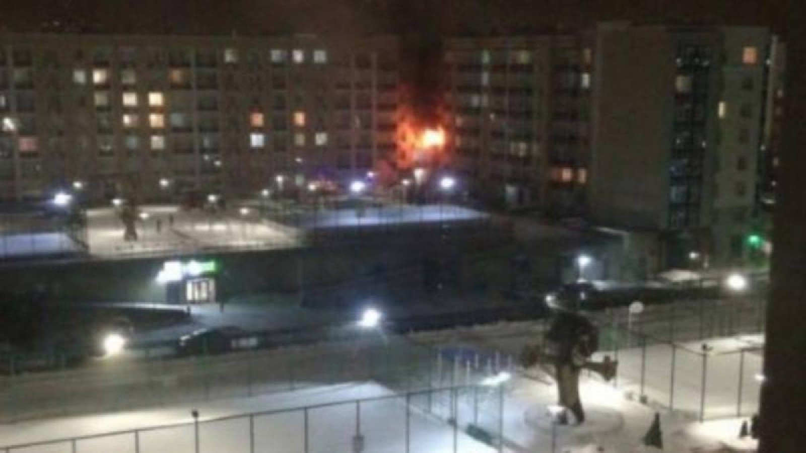 Астанада өрт шығып, 25 адам құтқарылды.