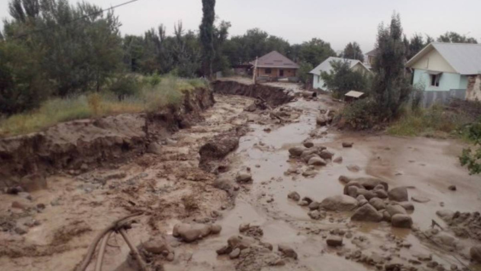 Алматыда 8 көлден сел жүру қаупі төніп тұр.