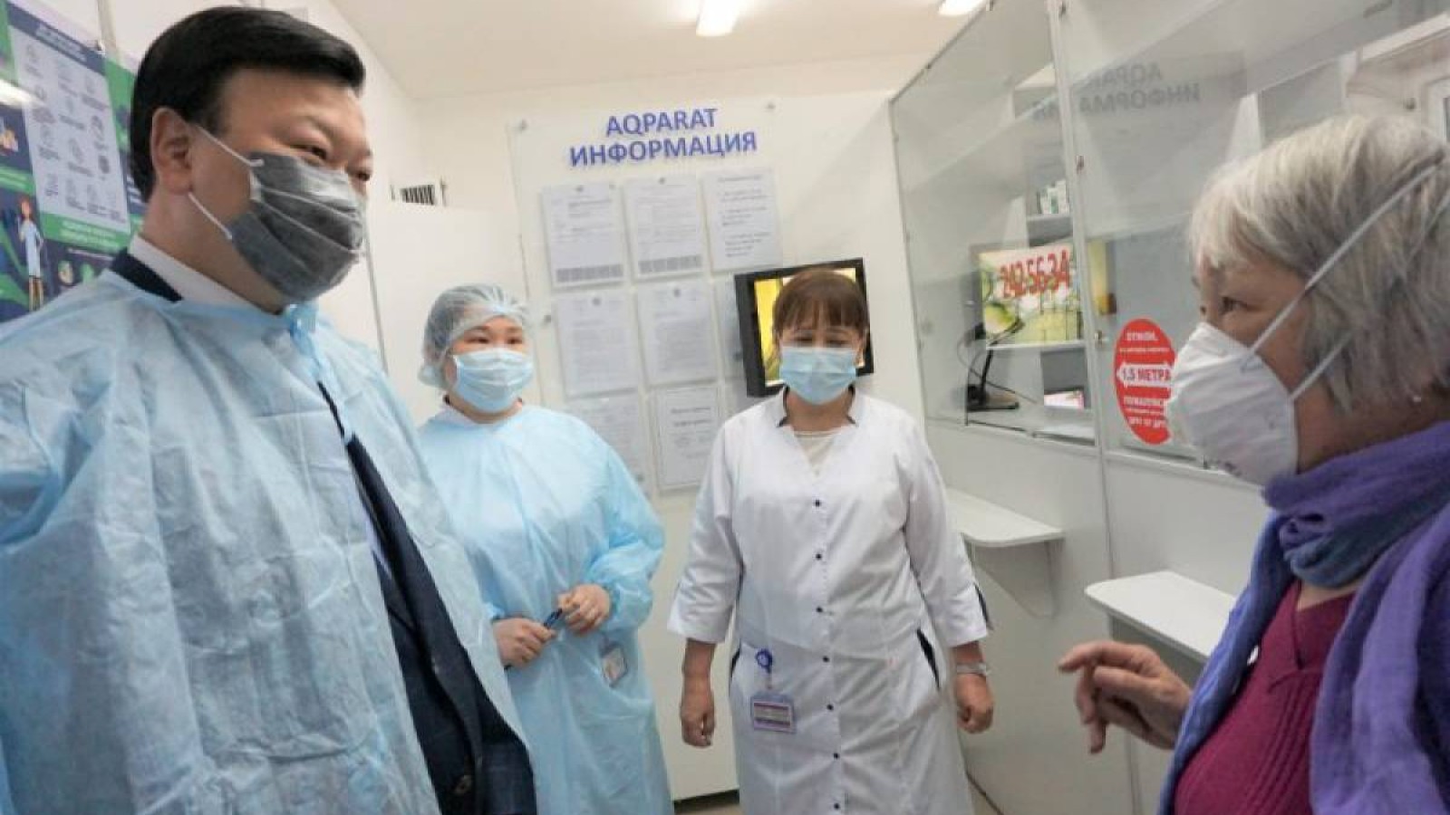 Алексей Цой алматылық дәрігерлерге арнайы тапсырма берді.