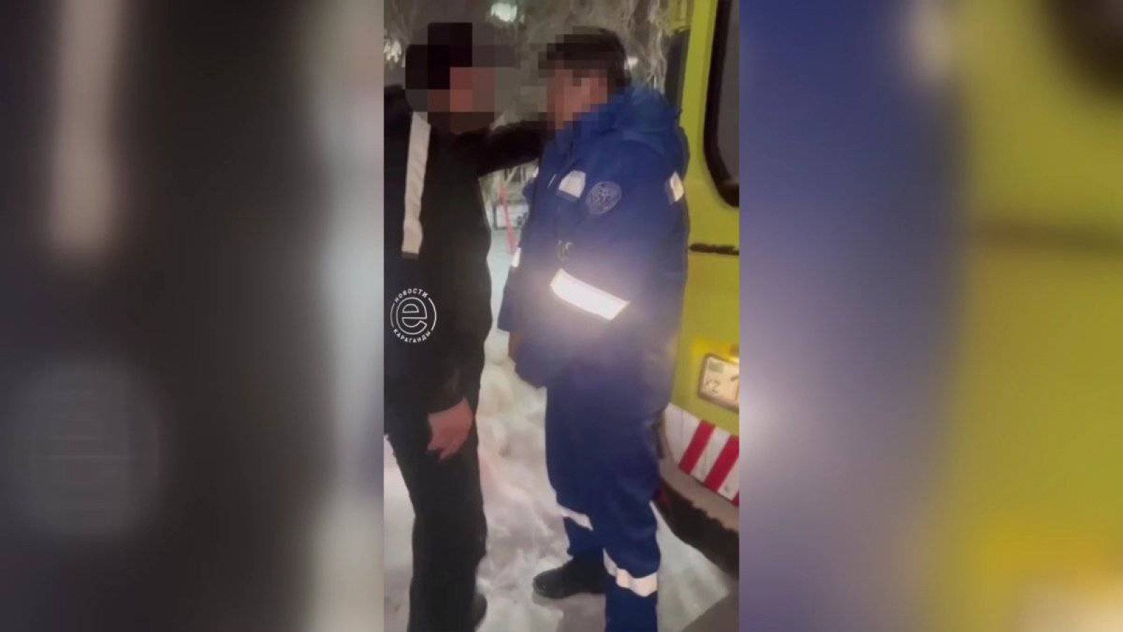 Жедел жәрдем жүргізушісін ұрған азаматтың ісі бойынша сот басталды.