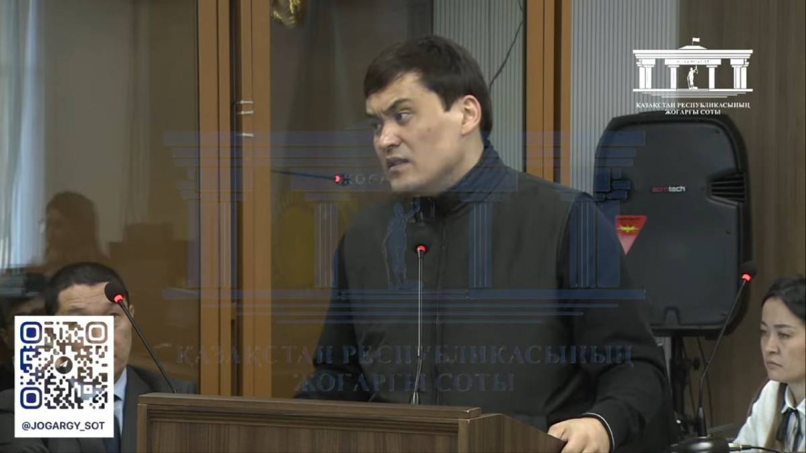 «Жеңгем ішіп алып,  ұйықтап жатыр». Сот залына жаңа куәгер келді.