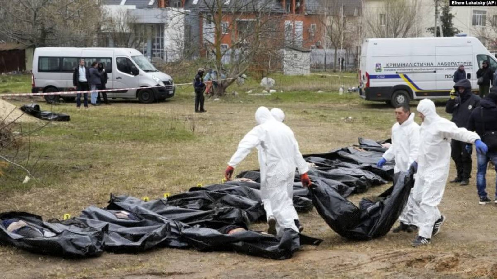 Ресей әскерінен азат етілген Харьков облысында тағы бір зират табылды.