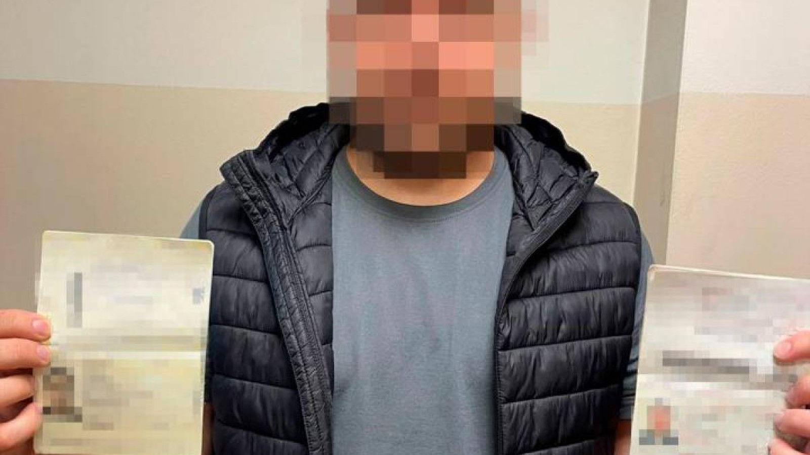 Бразилия азаматы жалған құжатпен ұсталды.