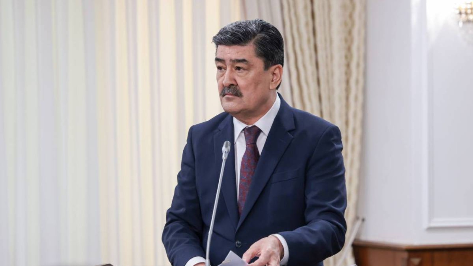 Экология және табиғи ресурстар министрі өзендердегі су деңгейі туралы баяндады.