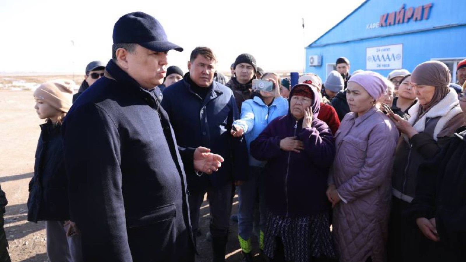 Қанат Бозымбаев Қарағанды облысындағы су тасқыны жағдайын тексерді.