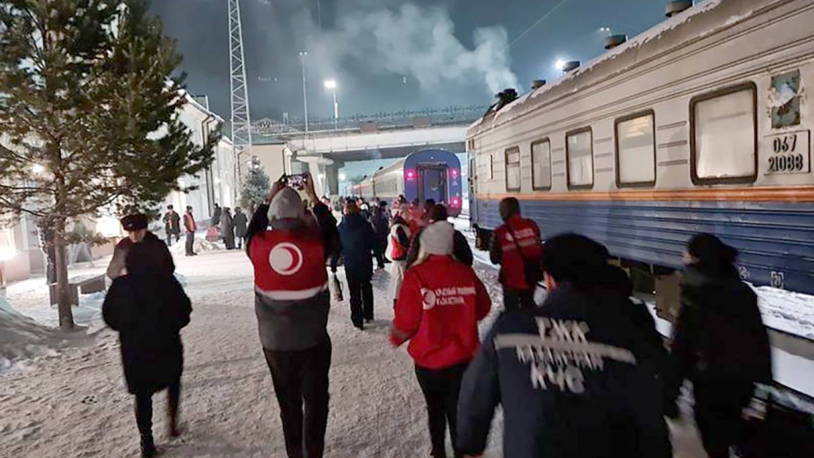 Екі теміржолшыны пойыз басып кетті.