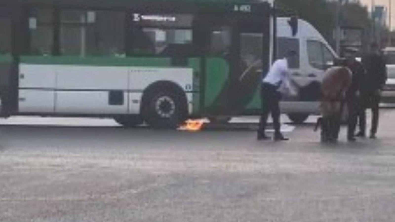 Сот шешімімен келіспеген адам өзін өртеді.