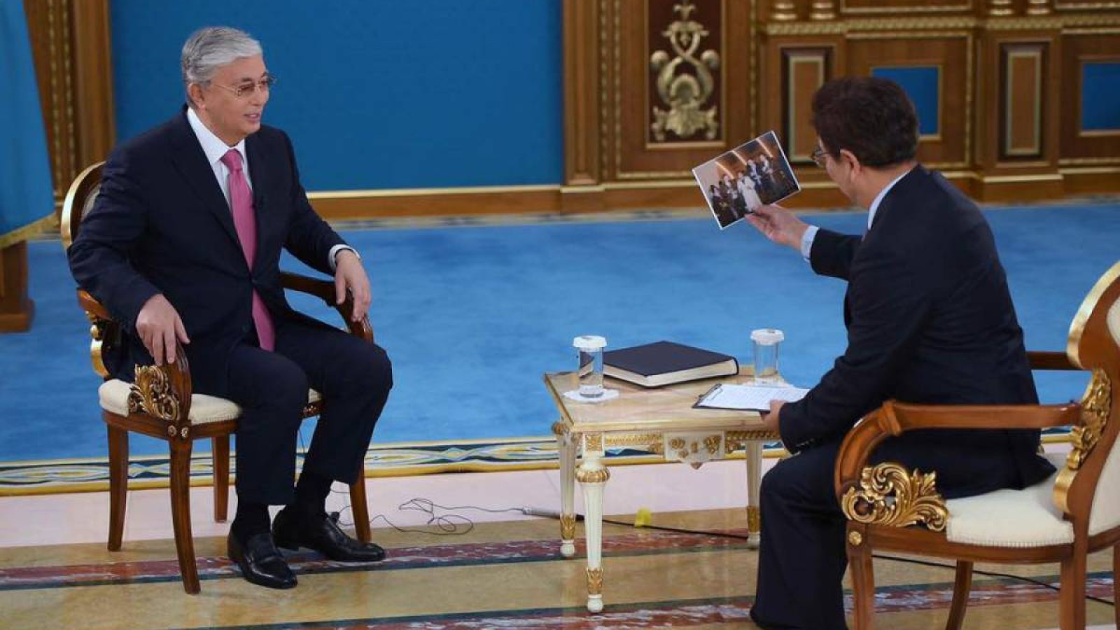 Қасым-Жомарт Тоқаев Қытай телеарнасына сұхбат берді.