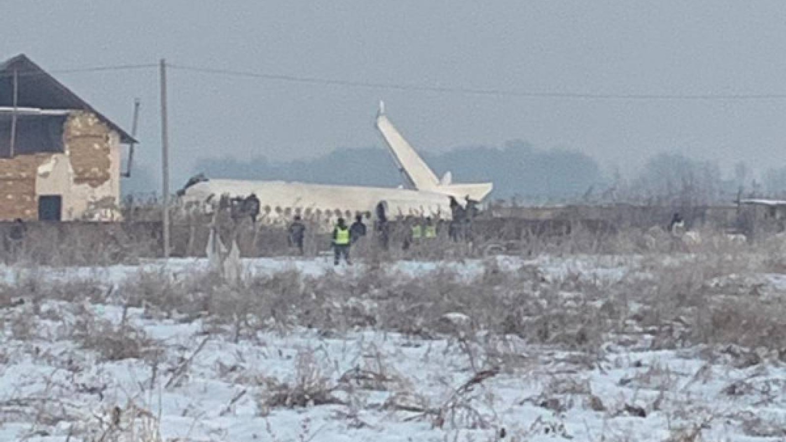 Желіде ұшақ апатының бейнежазбалары тарады.