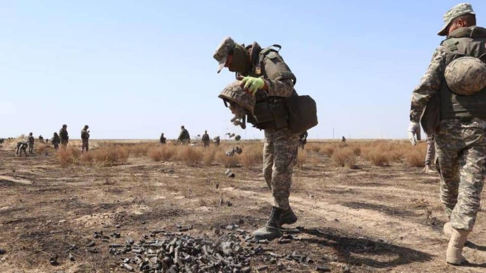 Арыста оқ-дәрі бөлшектерін жою кезінде бір адам қаза болды.