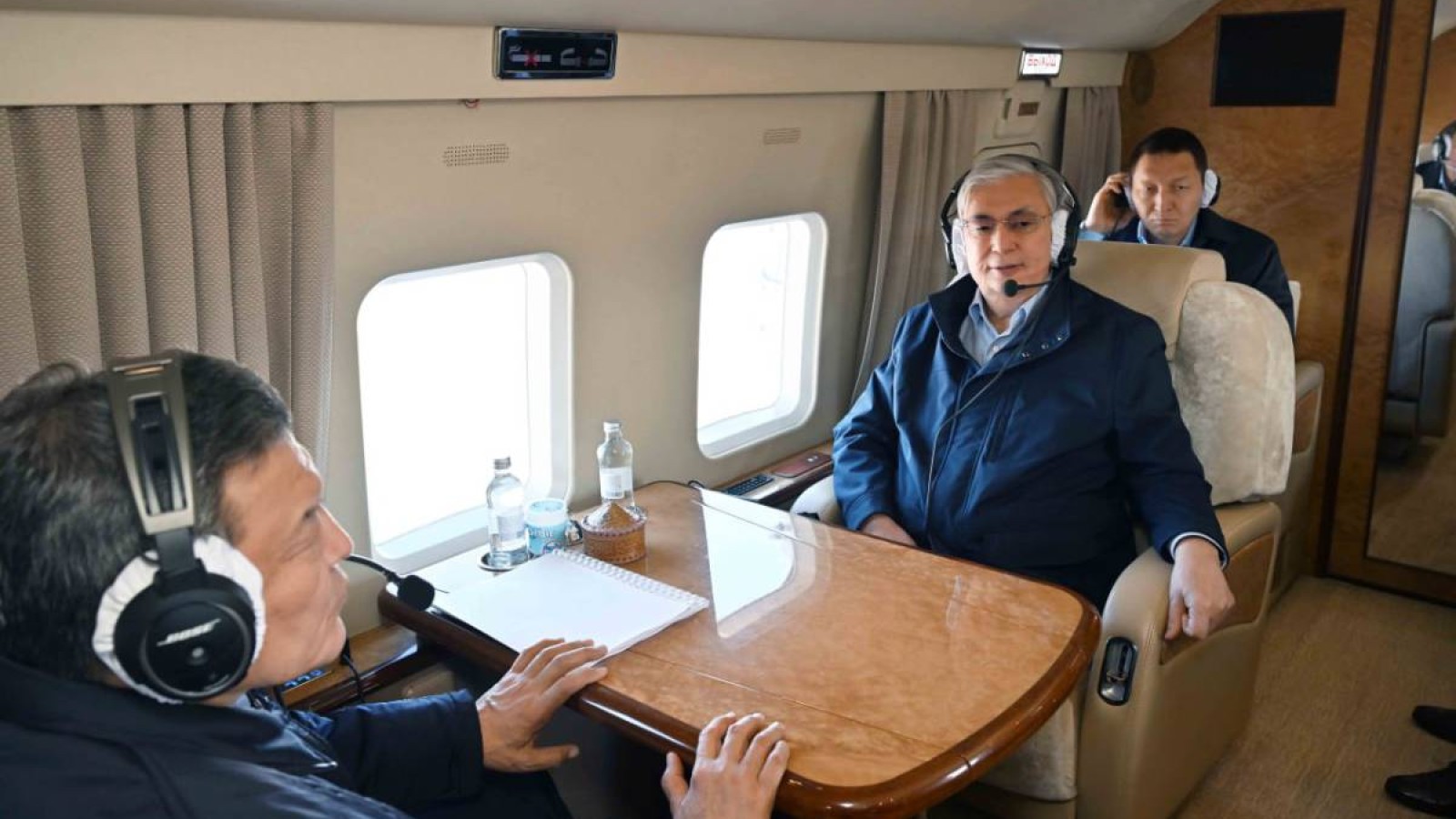 Президент су басып жатқан Солтүстік Қазақстан облысына барды.