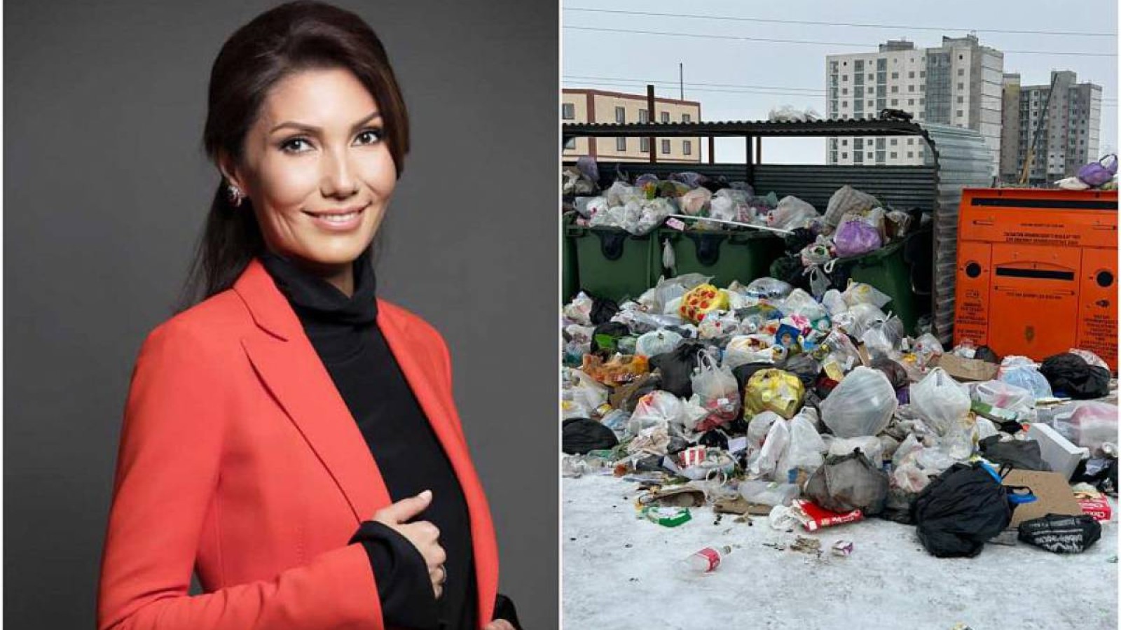 Астана қоқысқа батып жатыр – оны шығарумен Назарбаевамен байланысы бар компания айналысады.