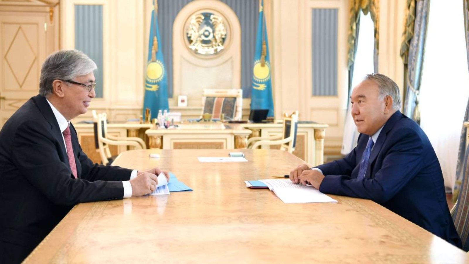 Тоқаев пен Назарбаев кездесті.