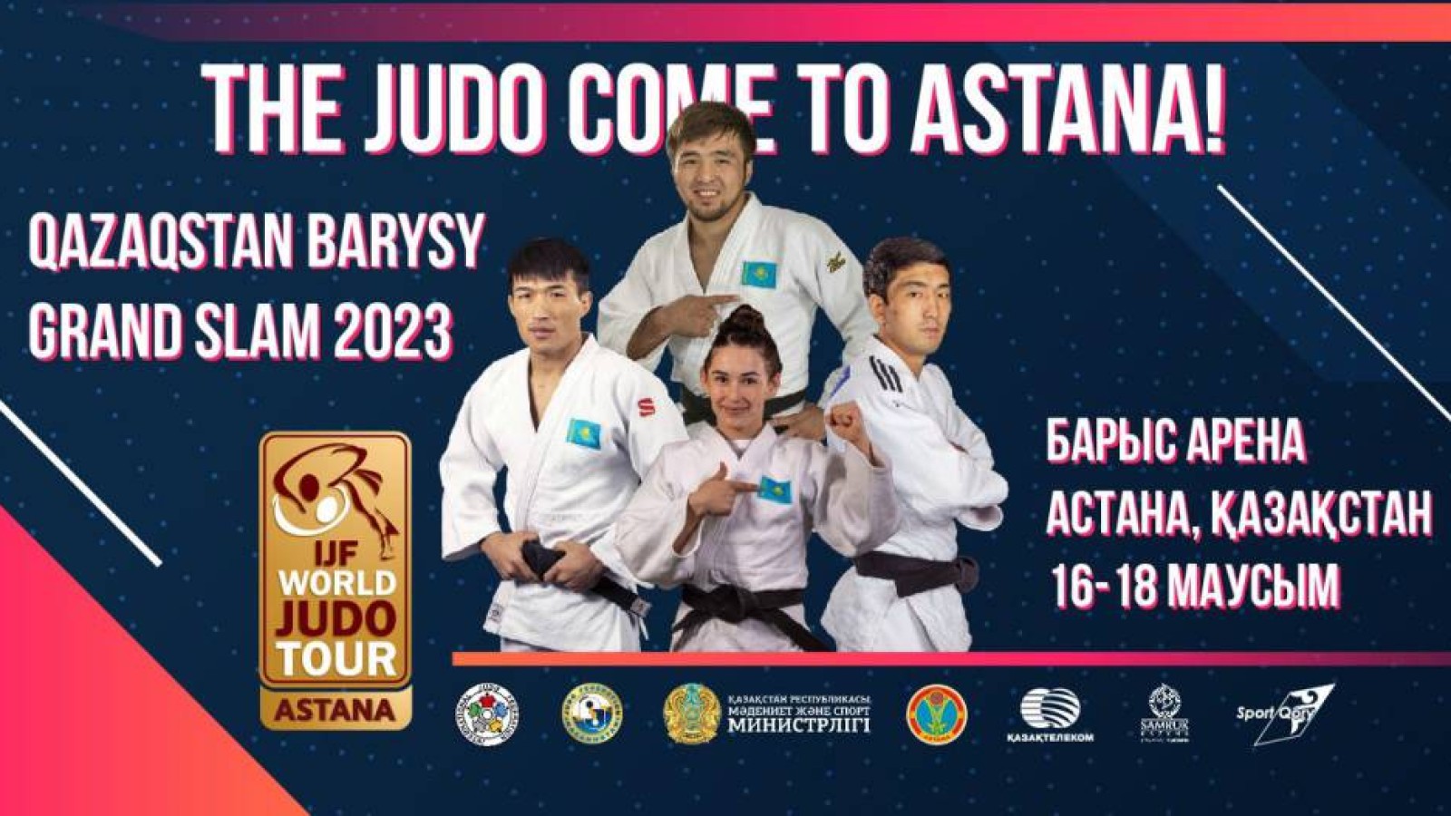 Астанада дзюдодан әлемдік Grand Slam жарысы өтеді.