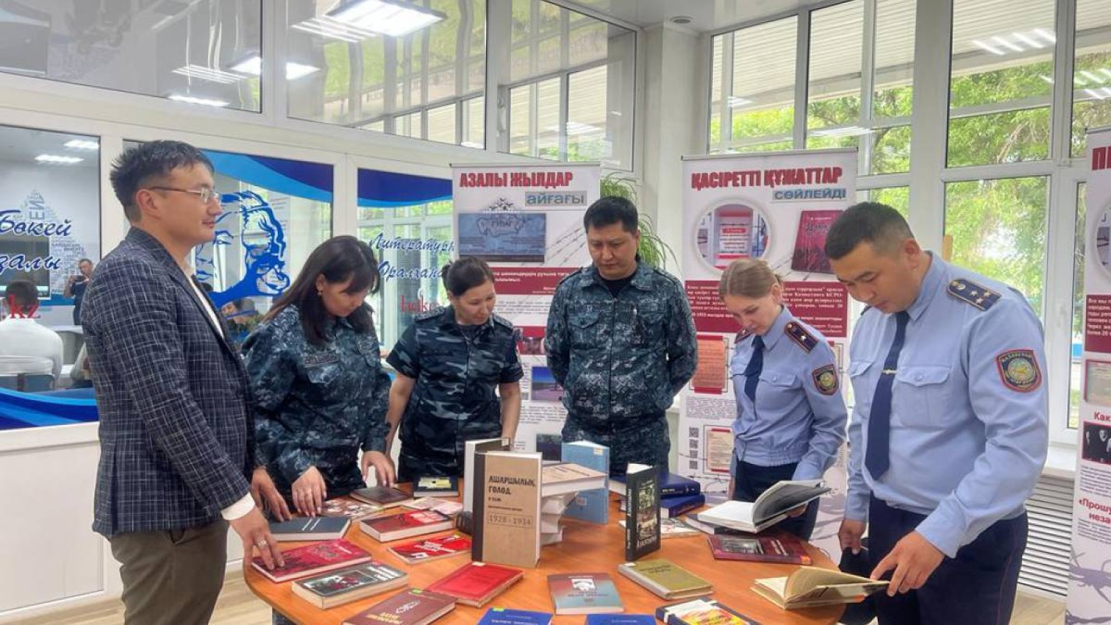 ҚР ІІМ ҚАЖК №24 мекемесі қызметкерлері саяси қуғын-сүргін және ашаршылық құрбандарын еске алды.