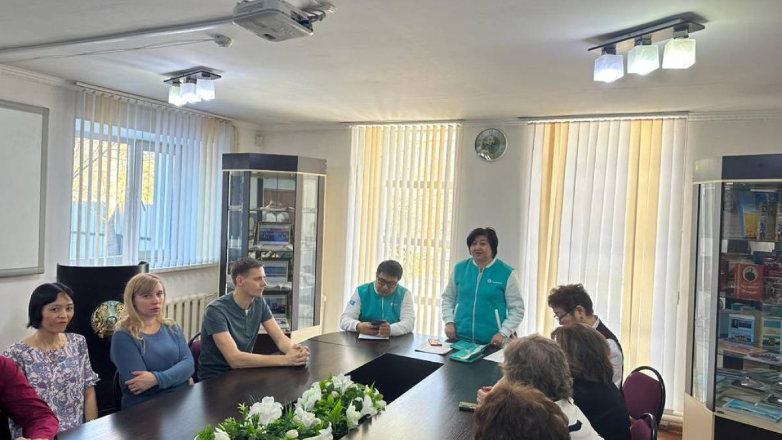 Мәдениет саласының қызметкерлеріне «Аmanat» партиясының сайлауалды бағдарламасының негізгі басымдықтары туралы айтылды.