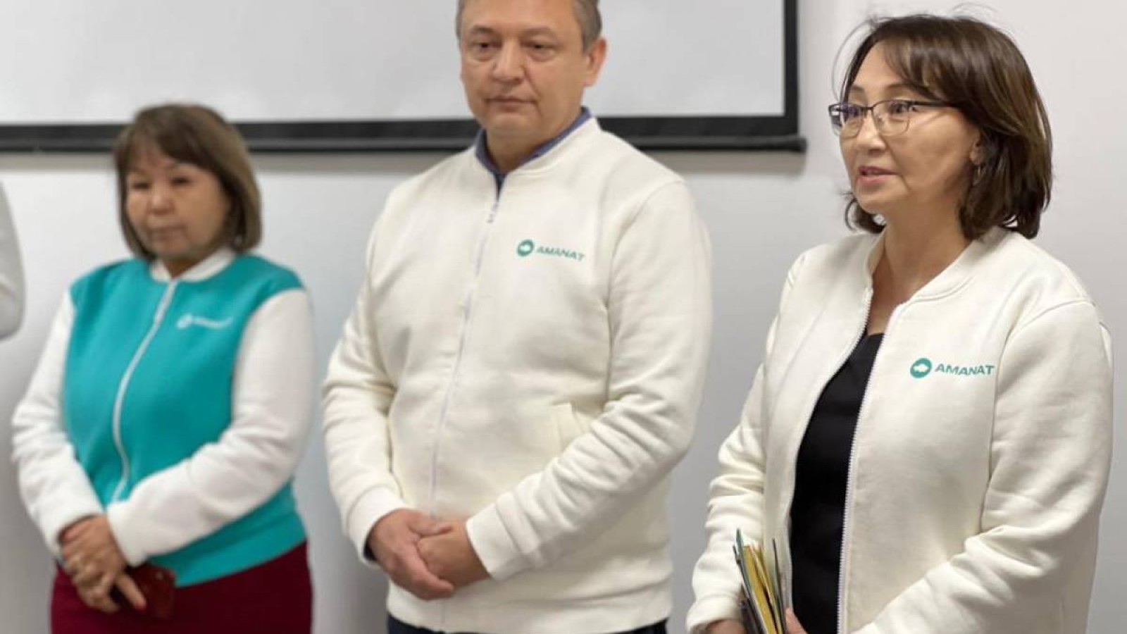 Жаңаөзендегі кездесу.