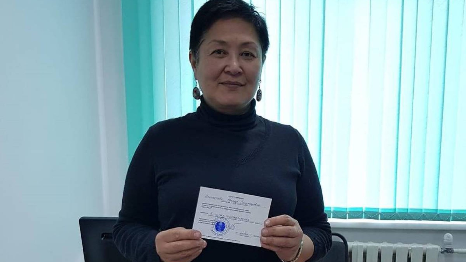 Жанар Жандосованы сайлаудан алып тастады.