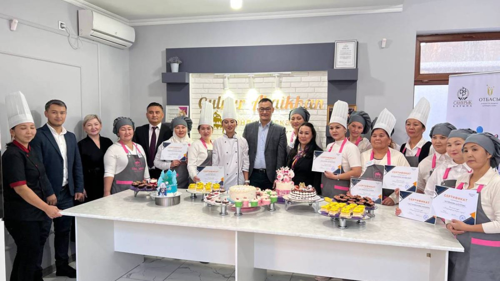 «Самұрық-Қазына» қоры қолдаған «Табысты отбасы» әлеуметтік жобасы аясында 120-ға жуық адам оқуды бастады.