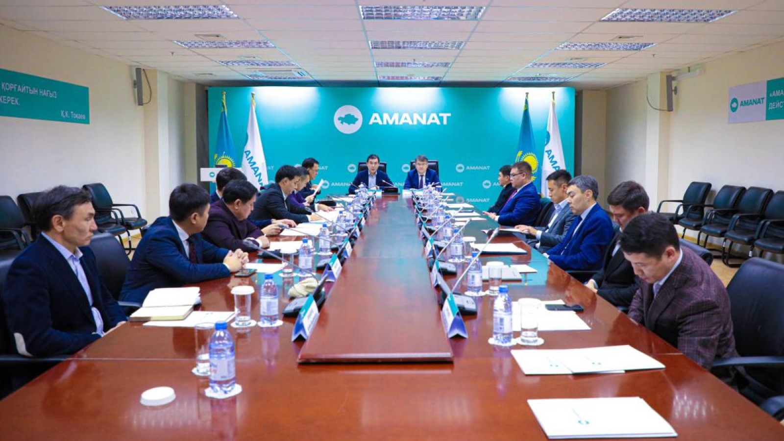«AMANAT» партиясының жанынан Мұнай-газ саласы комитеті құрылды.