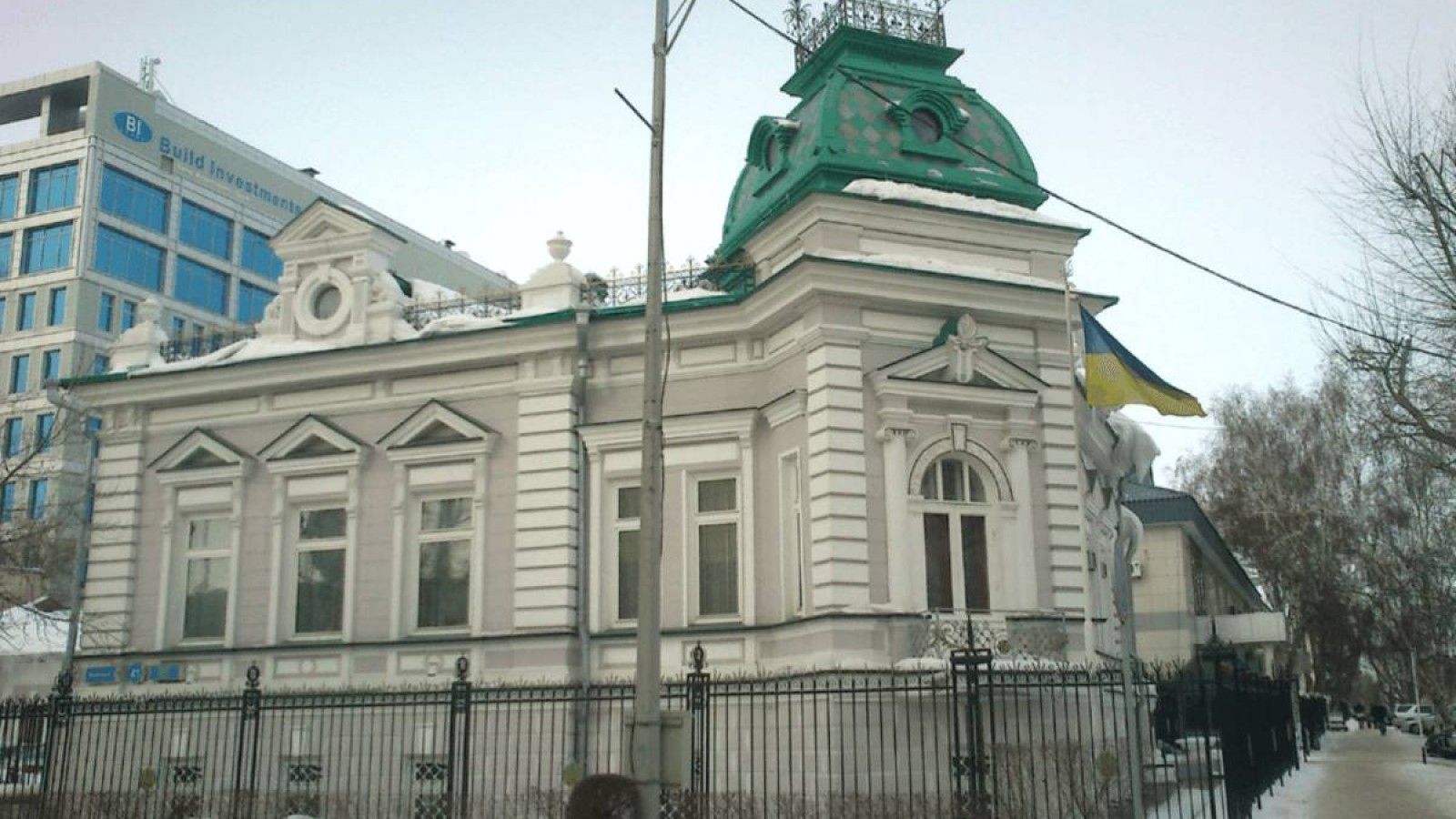 Астанада Украина Елшілігіне мина қойылды.