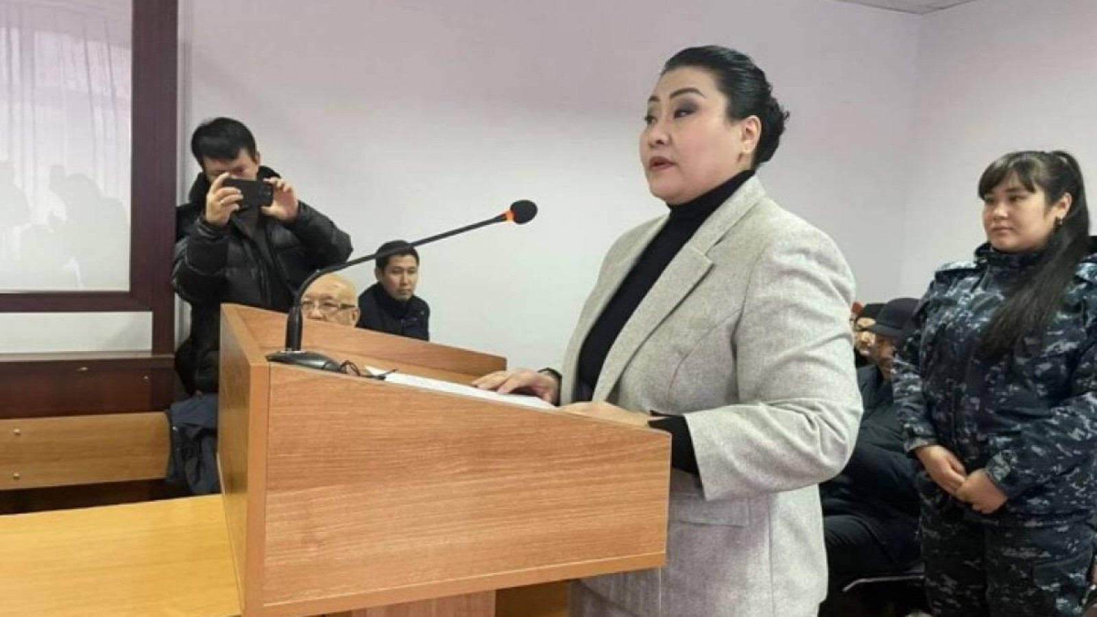 Бақытгүл Хаменова сотта соңғы сөзін айтты.