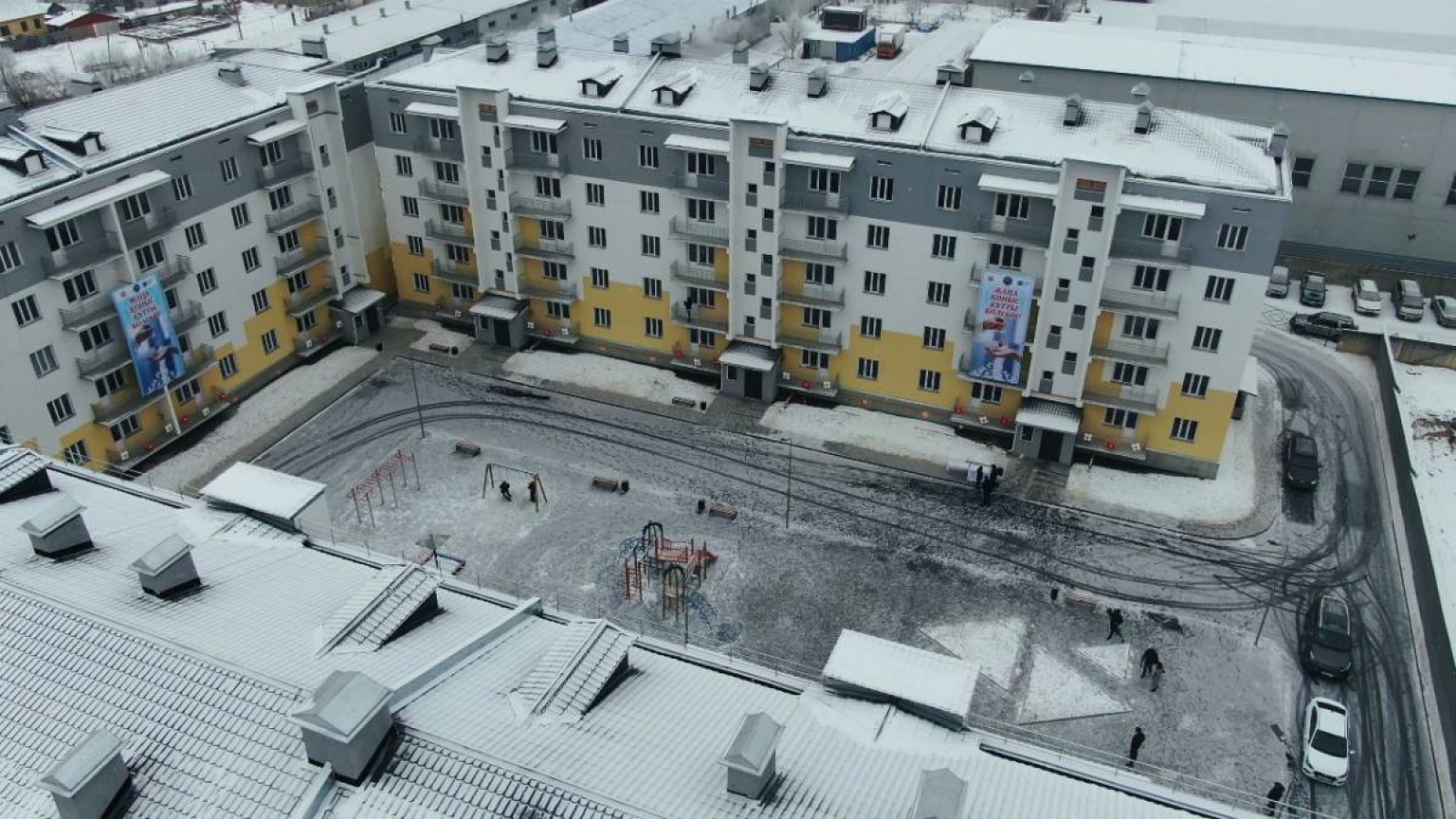 ҒИМАРАТТАР ПАЙДАЛАНУҒА БЕРІЛДІ.