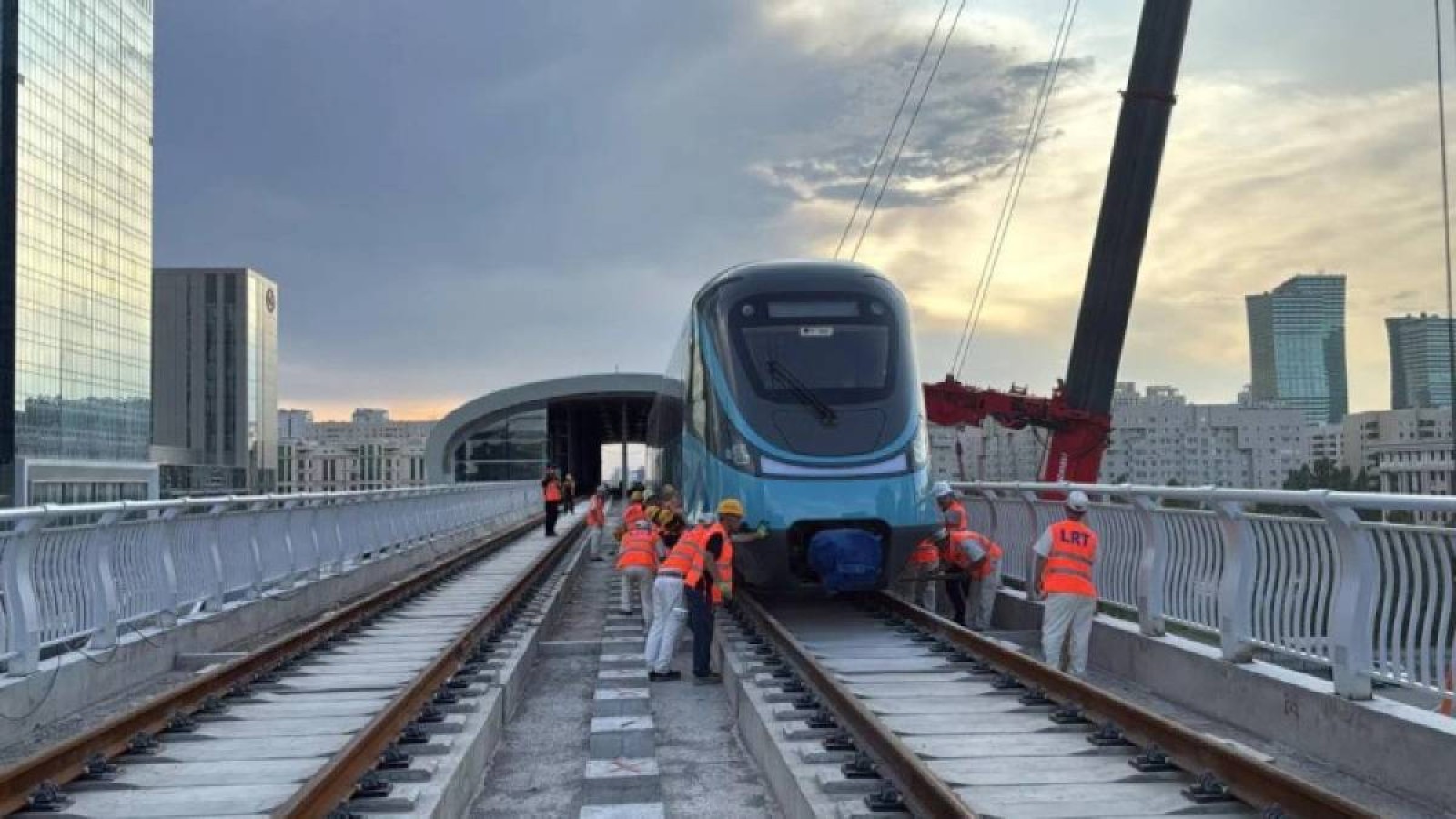 Астанада алдағы күндері ЛРТ құрамы сынақ режимінде жүре бастайды