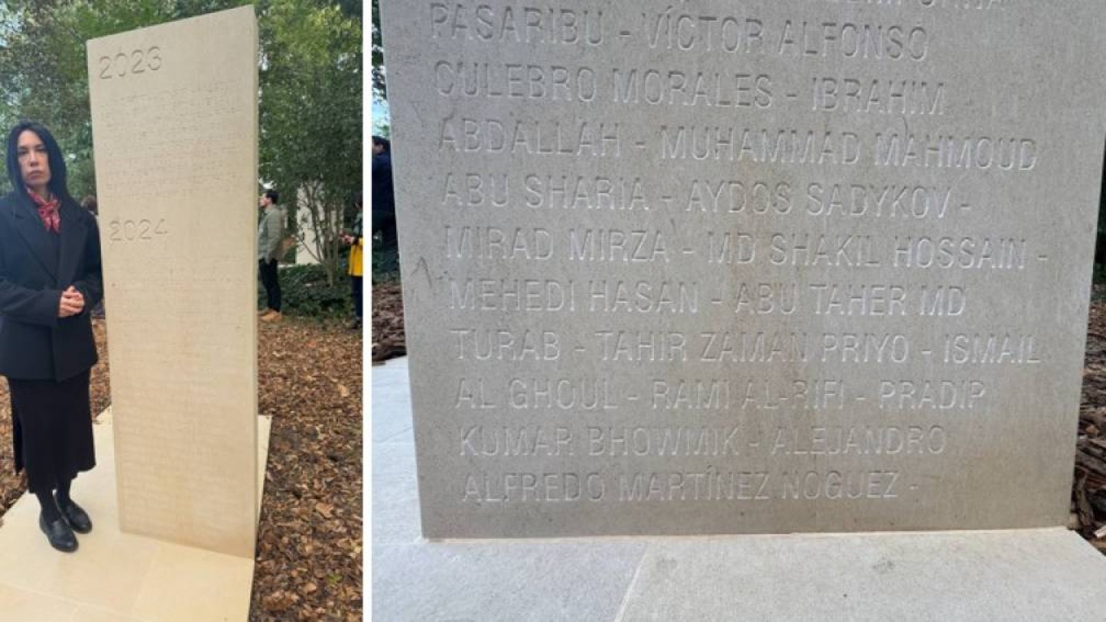 Францияда Айдос Садықовтың есімі еркіндік үшін құрбан болған журналистер тізіміне енді