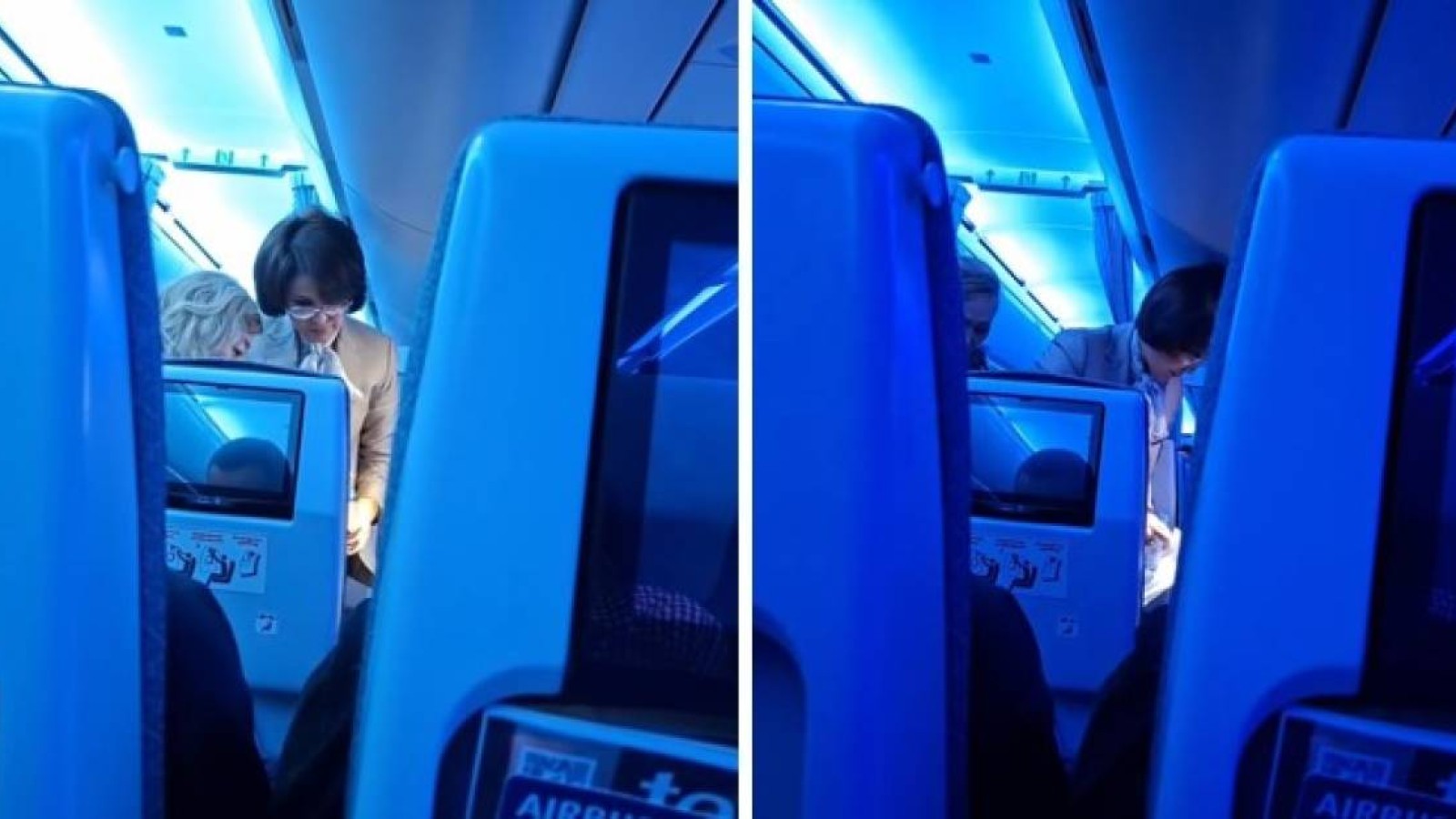 Денсаулық сақтау министрі Әлназарова ұшақ бортында жолаушыға алғашқы көмек көрсетті